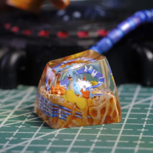 Custom Lapras Pokemon Artisan Keycap